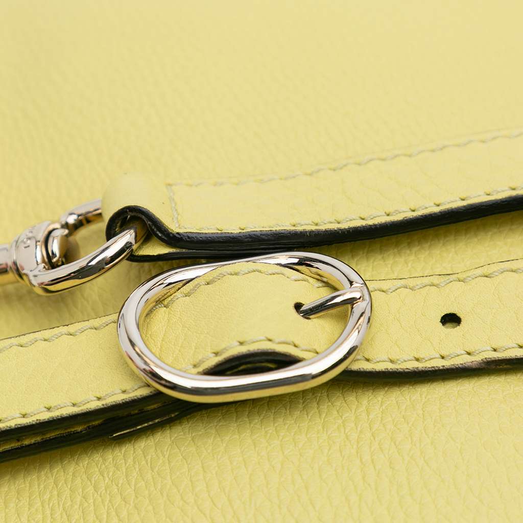 Gucci Small Calfskin Bamboo Shopper Satchel - Detail 2