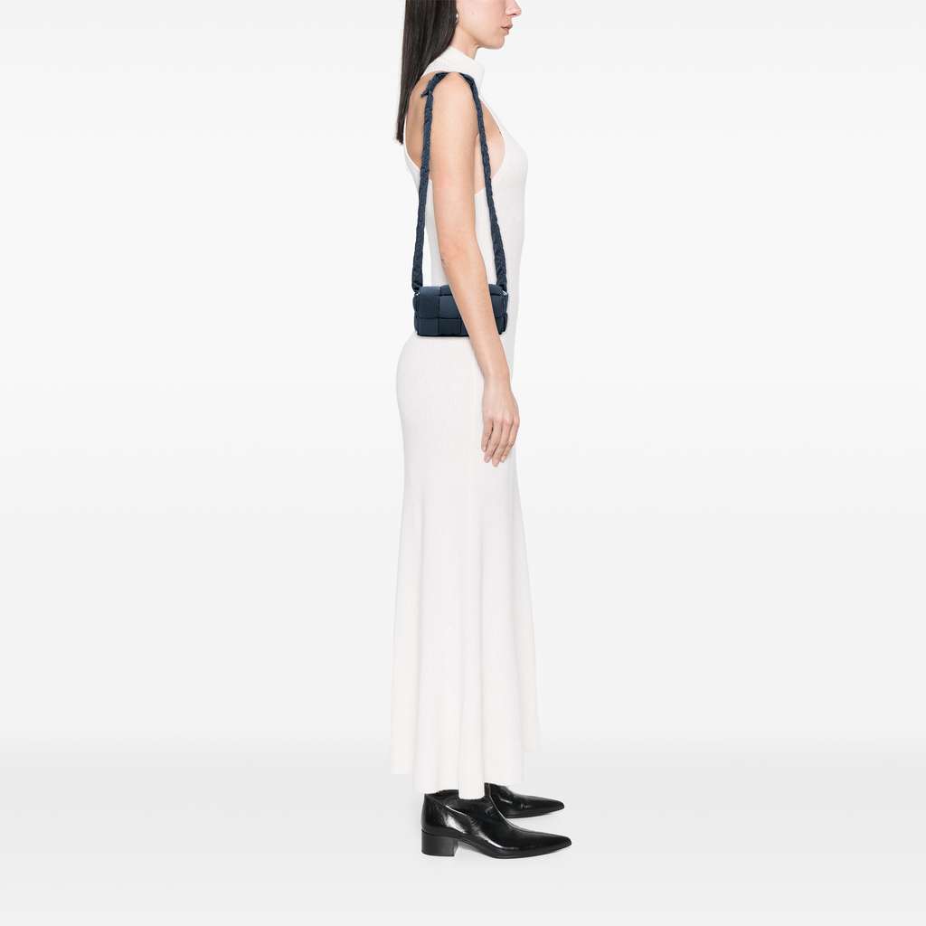 Bottega Veneta Mini Nylon Intrecciato Padded Tech Cassette Crossbody - Image 14