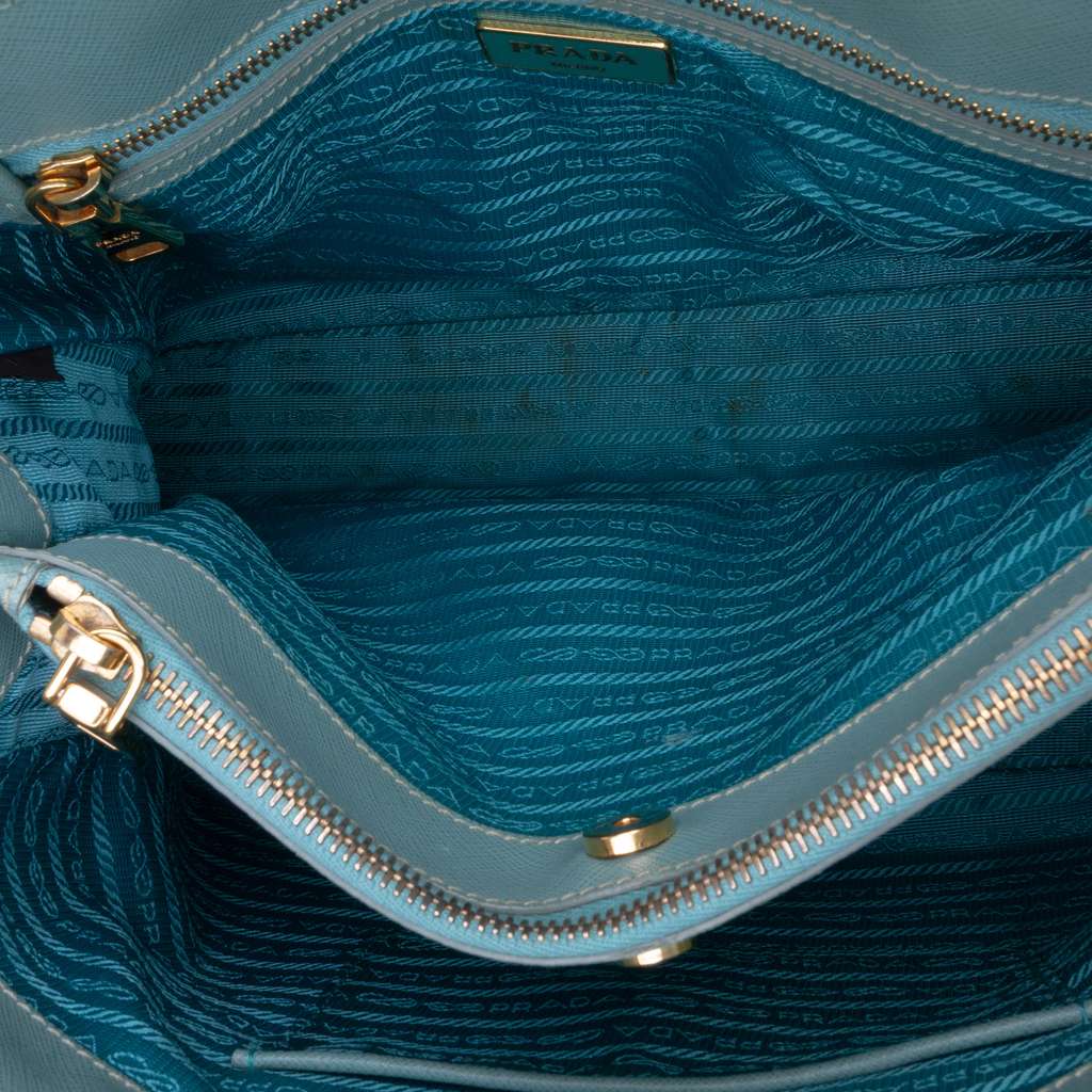 Prada Medium Saffiano Lux Galleria Satchel - Side view