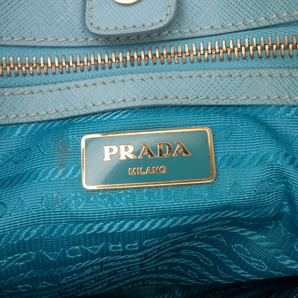 Prada Medium Saffiano Lux Galleria Satchel - Detail 1