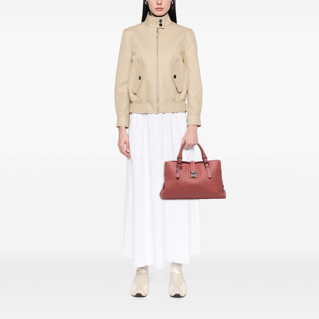 Bottega Veneta Medium Nappa Intrecciato Roma Tote - Image 13