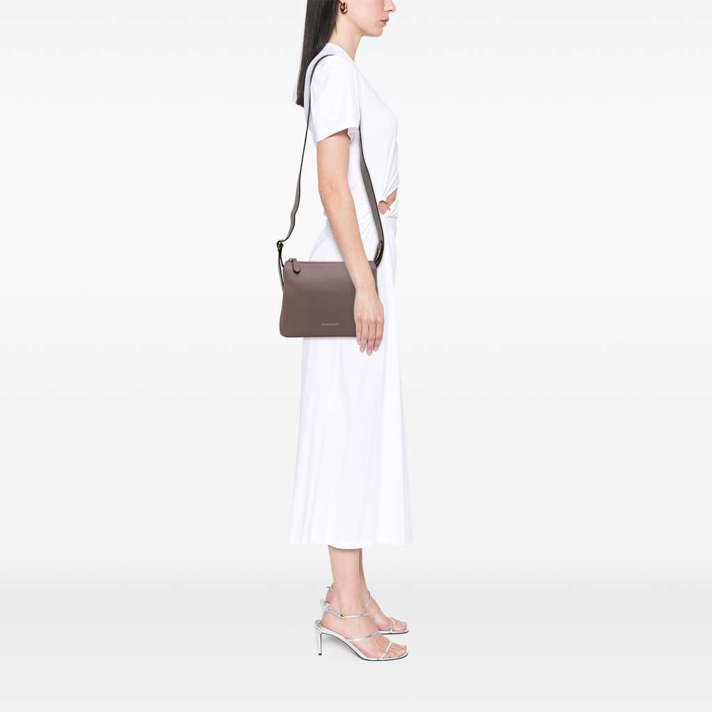 Burberry Small Grained Calfskin House Check Helmsley Crossbody - Image 13