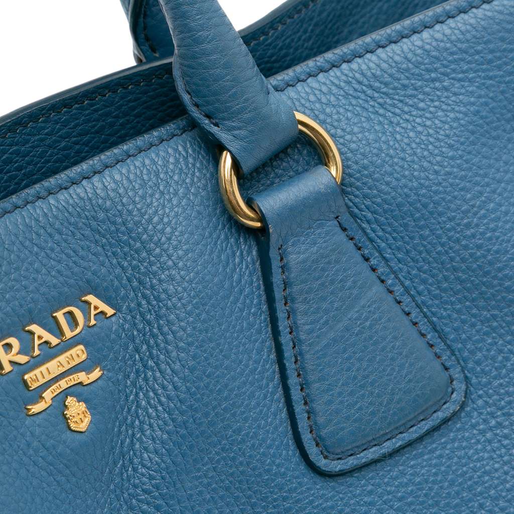 Prada Vitello Daino Open Convertible Tote - Image 12