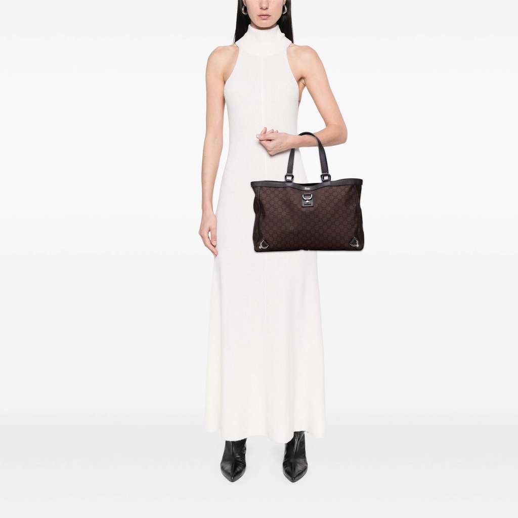 Gucci GG Nylon Abbey D Ring Tote - Image 13