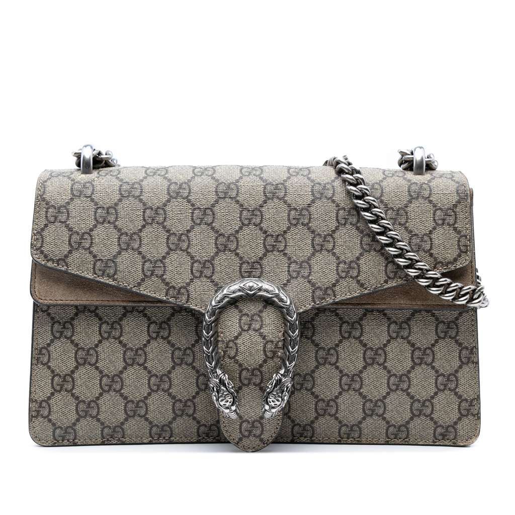 Gucci Medium GG Supreme Dionysus Shoulder Bag