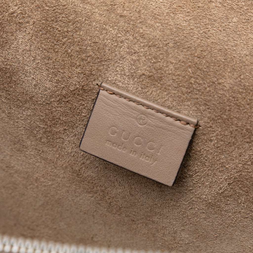 Gucci Medium GG Supreme Dionysus Shoulder Bag - Side view