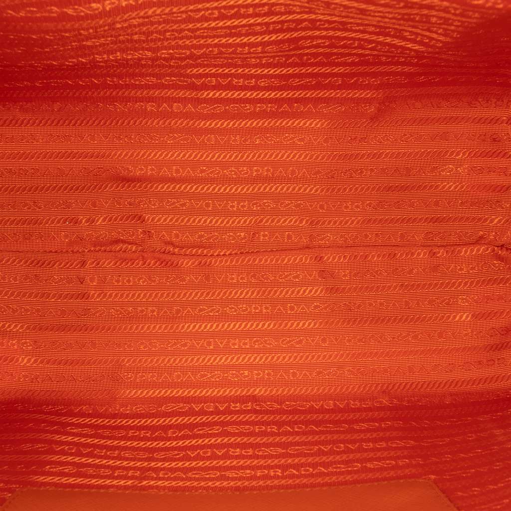 Prada Saffiano Lux Bauletto Satchel - 4