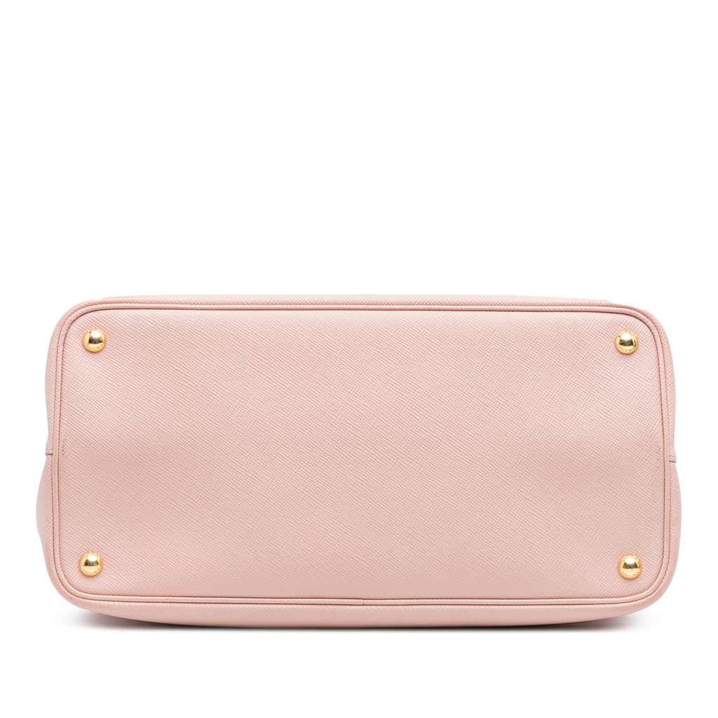 Prada Medium Saffiano Cuir Double Satchel - Image 6