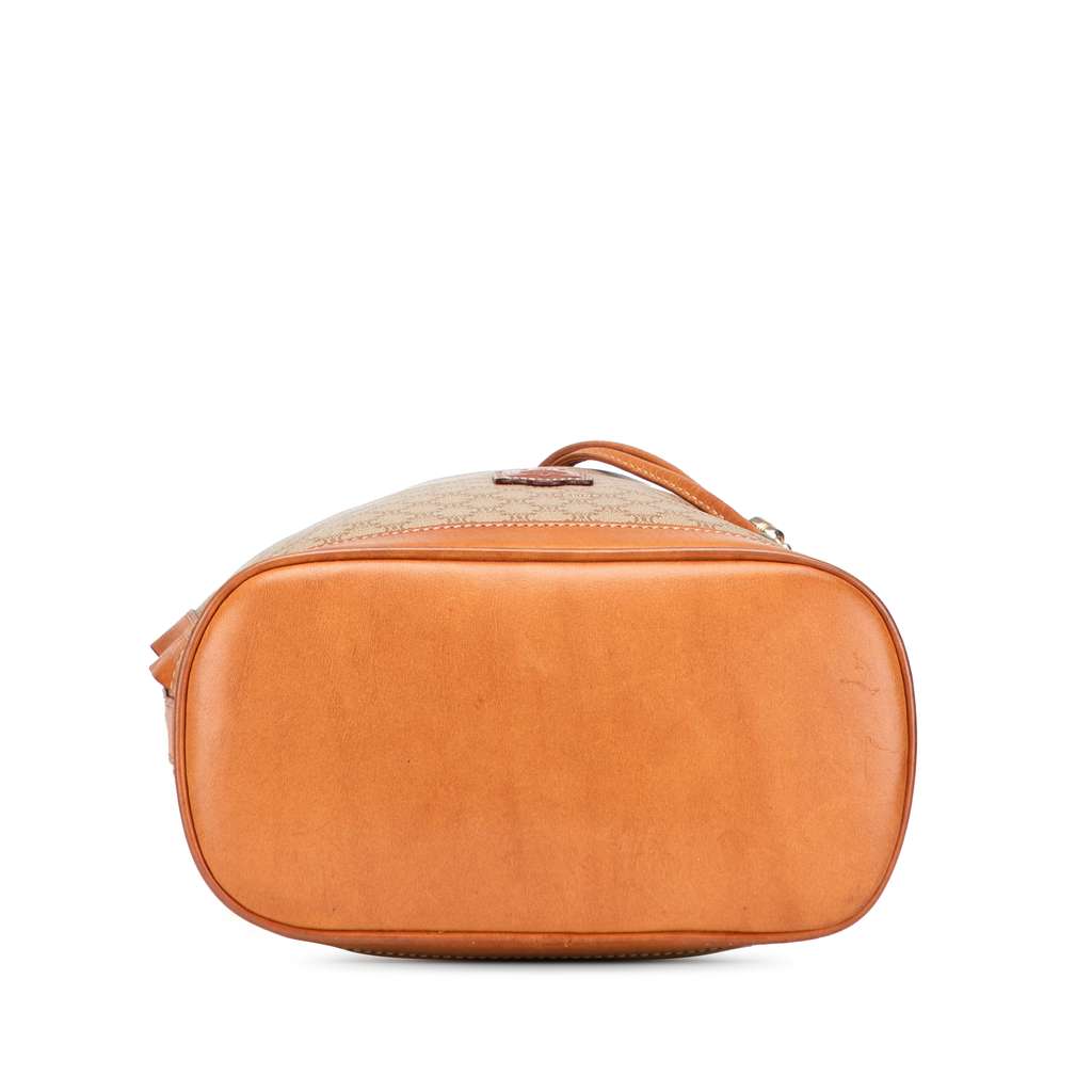 Celine Macadam Coated Canvas Drawstring Bucket Bag - Image 6