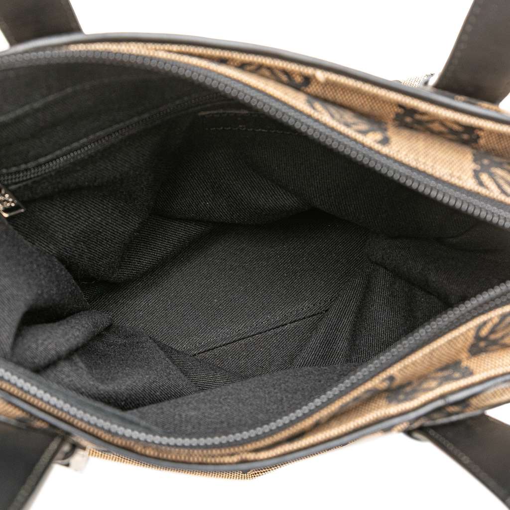 Loewe Anagram Canvas Handbag - 4