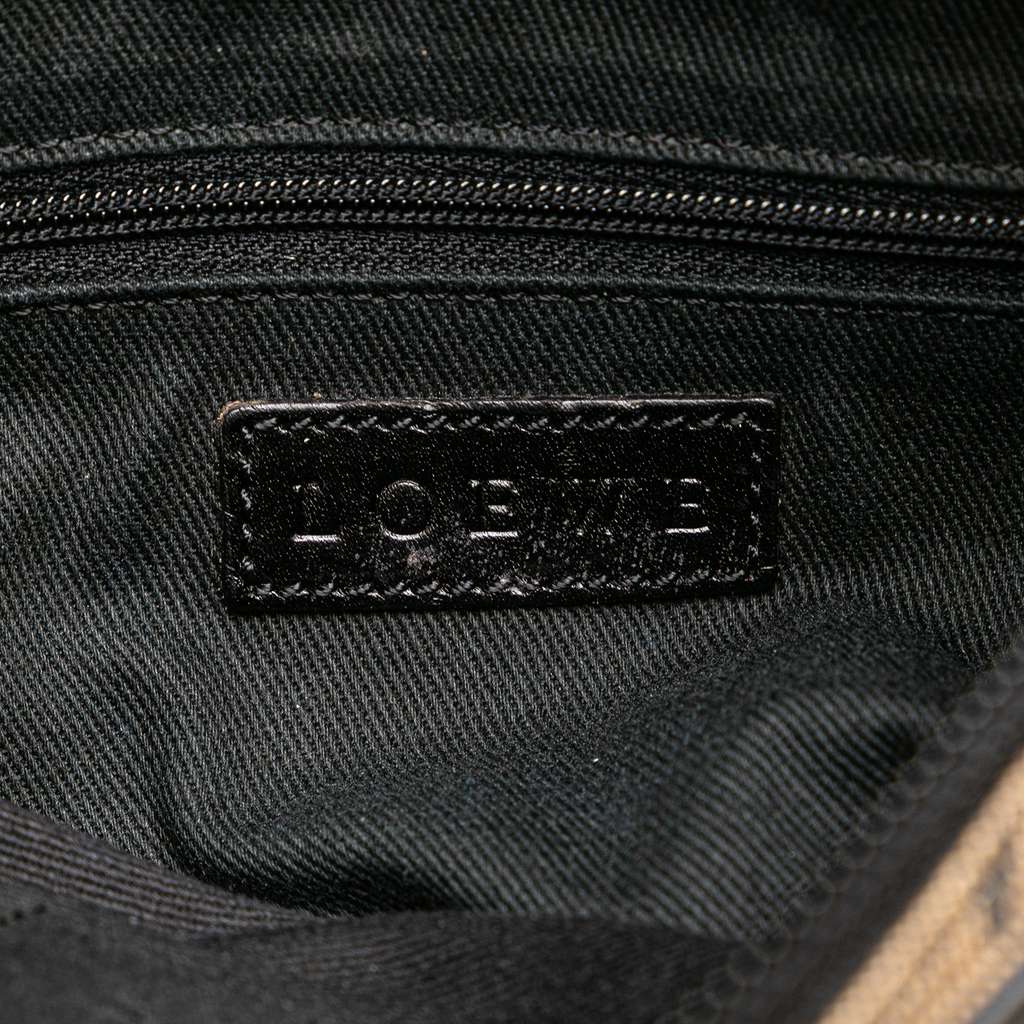 Loewe Anagram Canvas Handbag - Side view