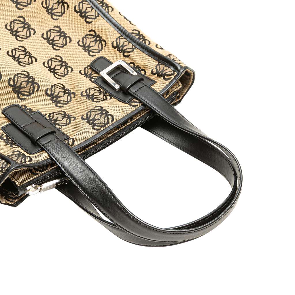 Loewe Anagram Canvas Handbag - Image 12