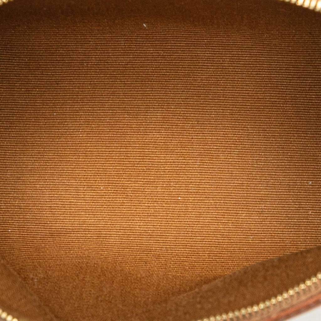 Celine Triomphe Coated Canvas Clutch On Chain - 4