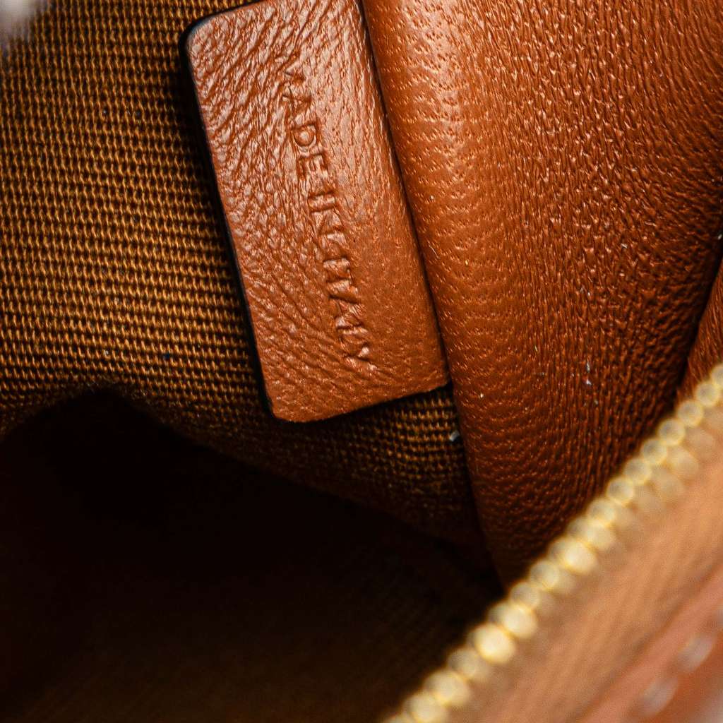 Celine Triomphe Coated Canvas Clutch On Chain - Detail 1