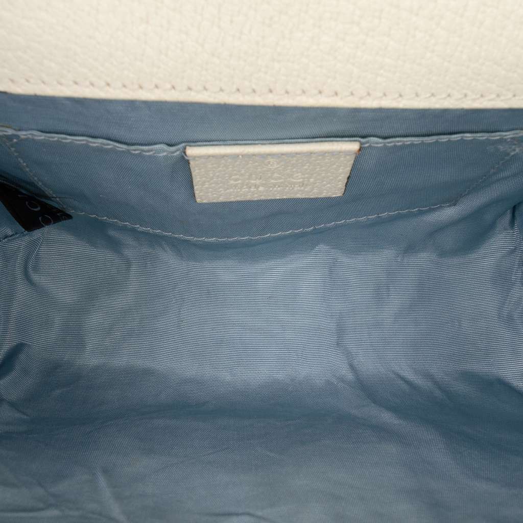 Gucci Small Leather Bee Star Padlock Crossbody - 4