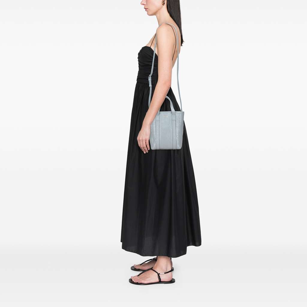 Balenciaga Small Lambskin Barbes North South Shopper Bag - Image 11