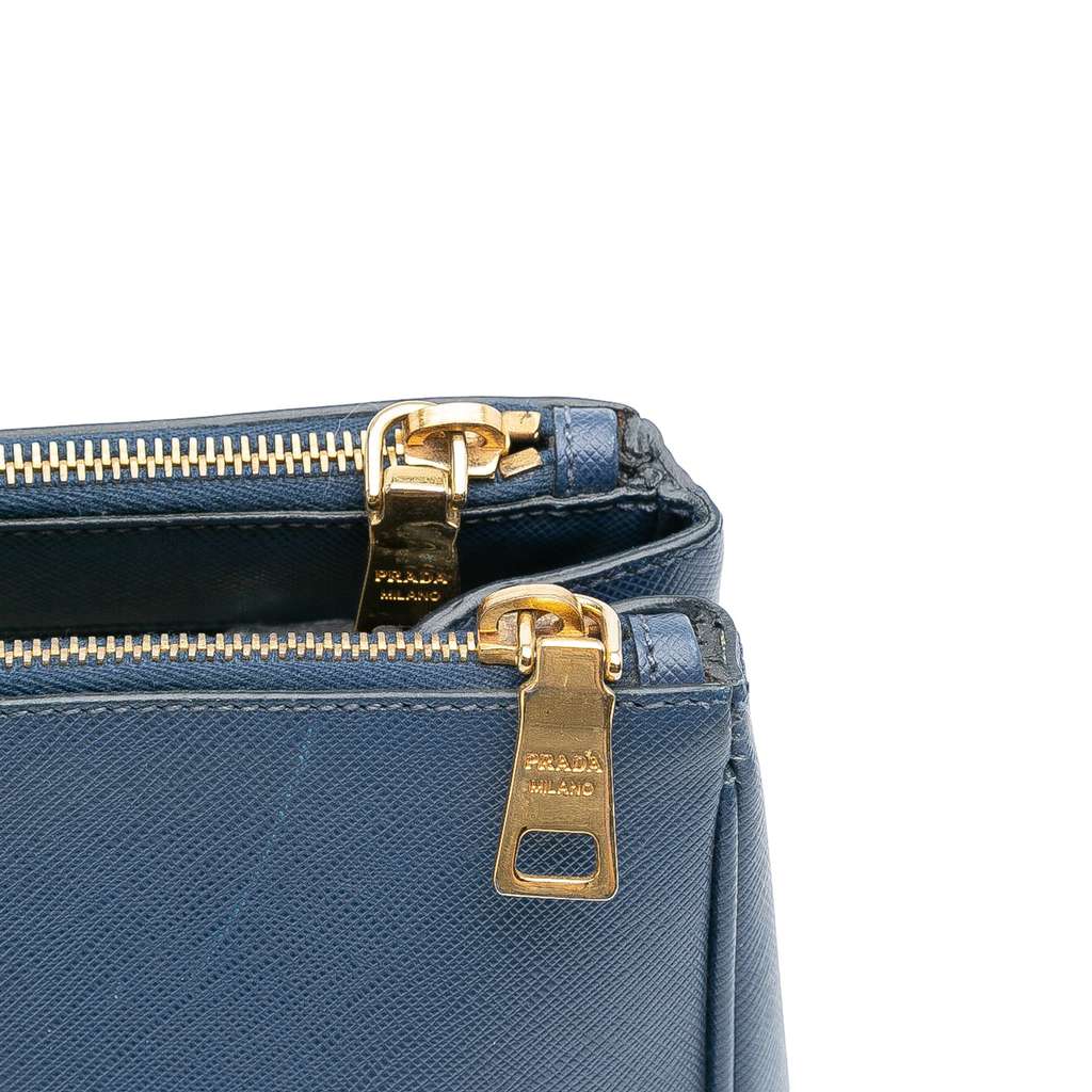 Prada Large Saffiano Lux Galleria Double Zip Tote - Image 10