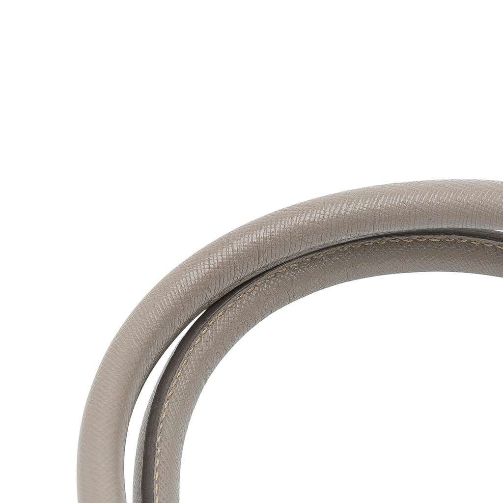 Prada Large Saffiano Lux Galleria Double Zip Satchel - Image 11