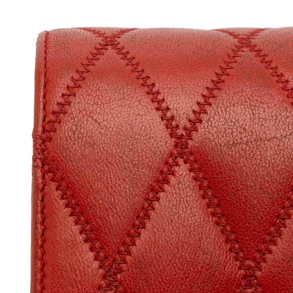 Saint Laurent Diamond Quilted Lambskin Angie Chain Bag - Image 14