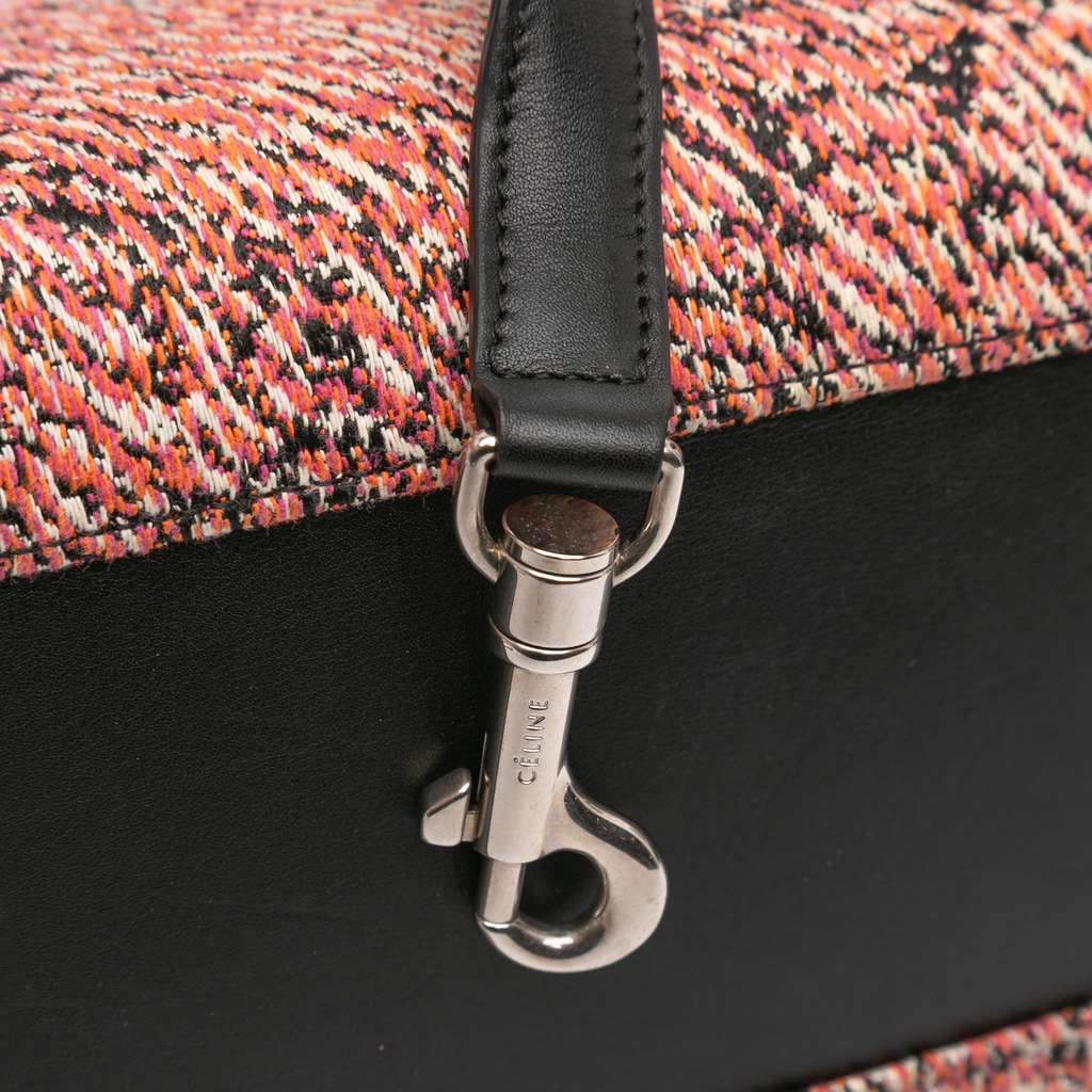 Celine Micro Tweed Belt Satchel - Image 11