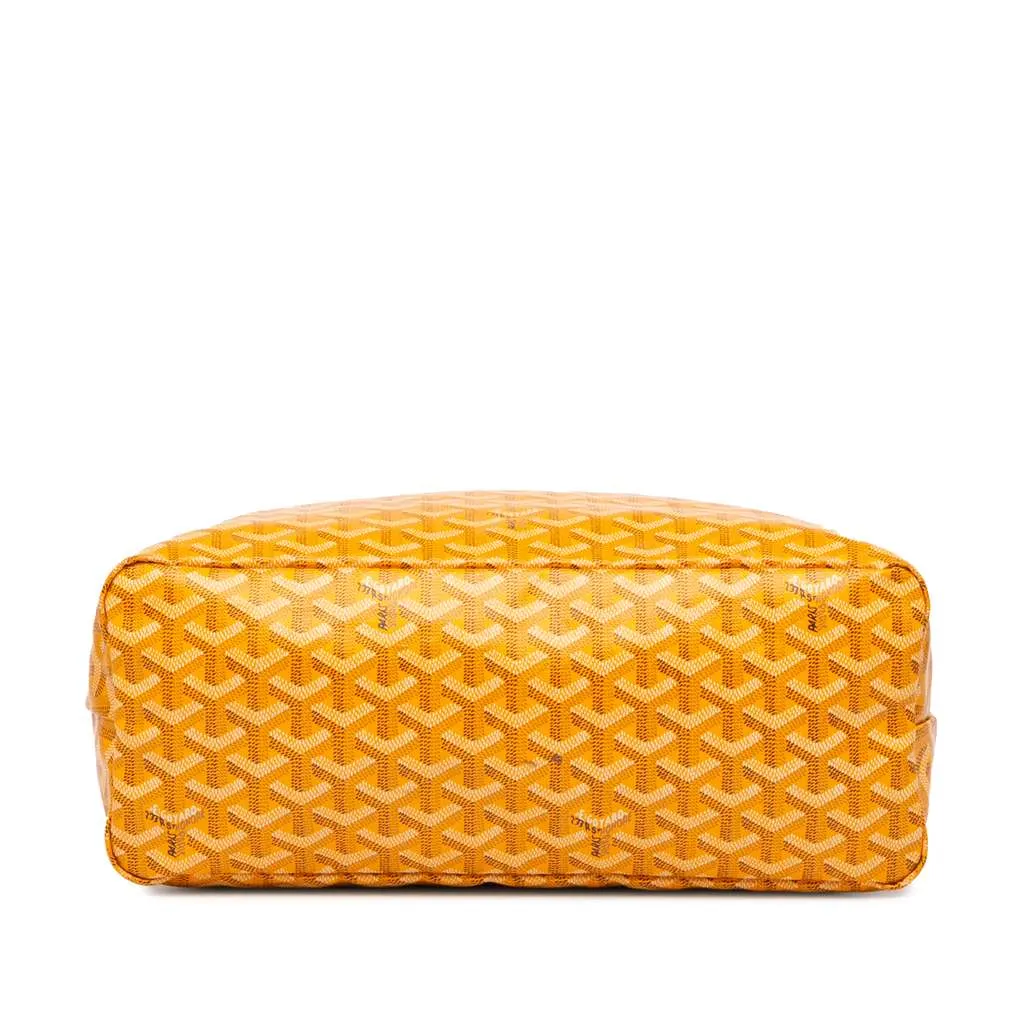 Goyard Goyardine Boheme Hobo Yellow Canvas Very good - Inside View