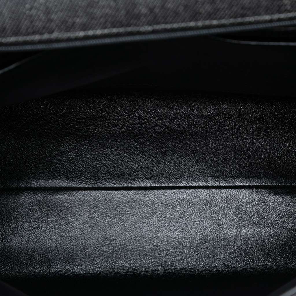 Chanel CC Denim Kelly Top Handle Bag - 4