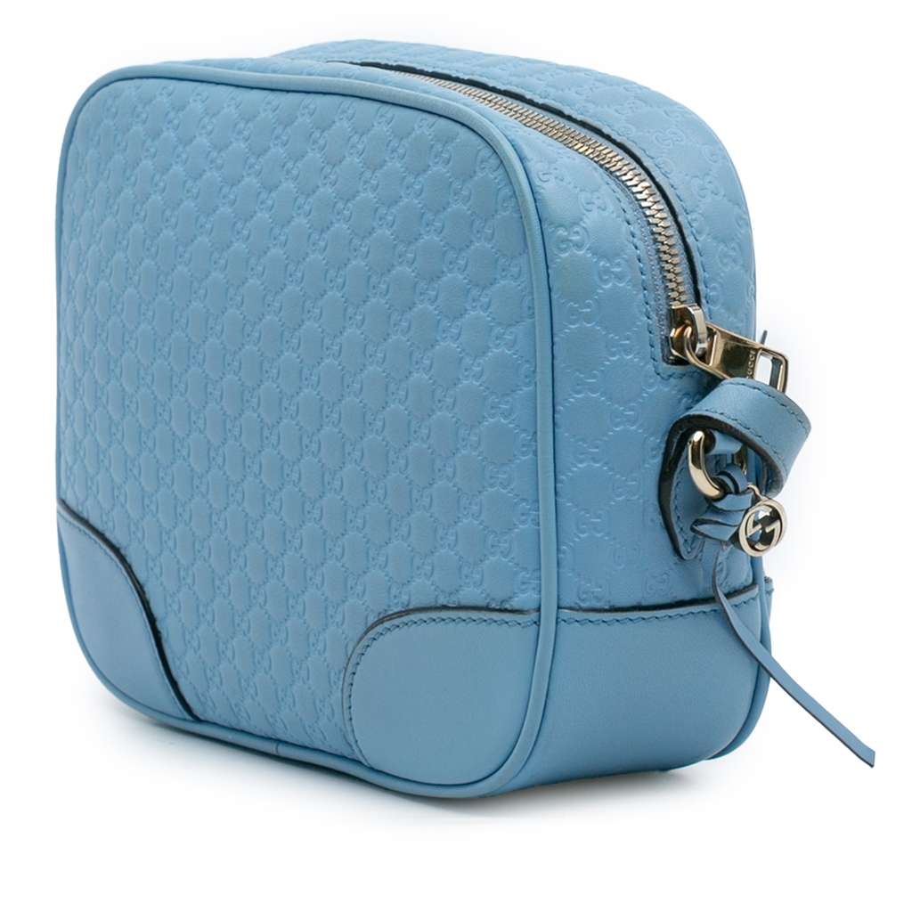 Gucci Mini Microguccissima Bree Crossbody - Back view