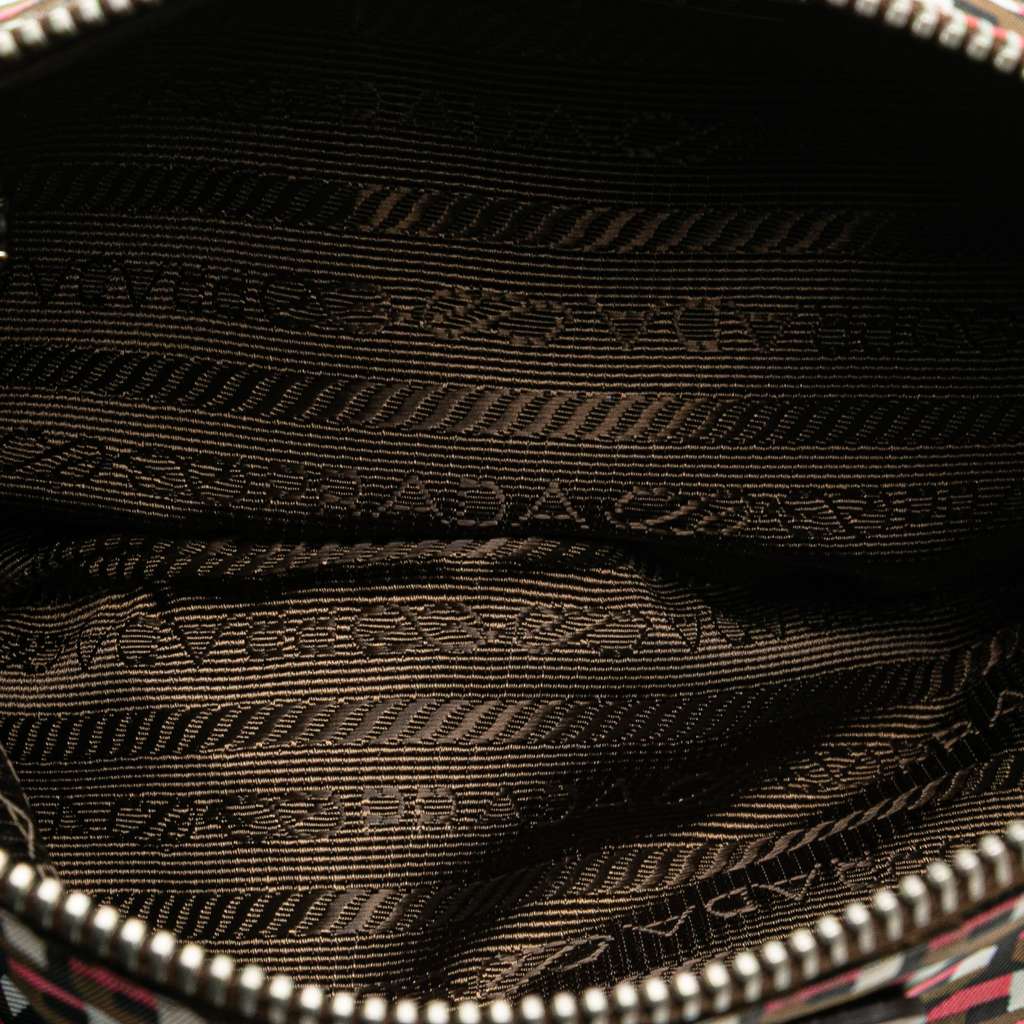 Prada Tessuto Stampato Wristlet Clutch - 4