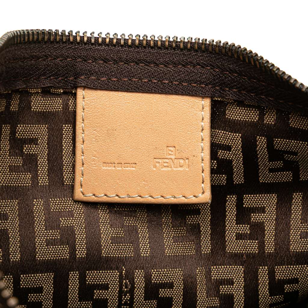 Fendi Zucchino Canvas Handbag - Detail 2