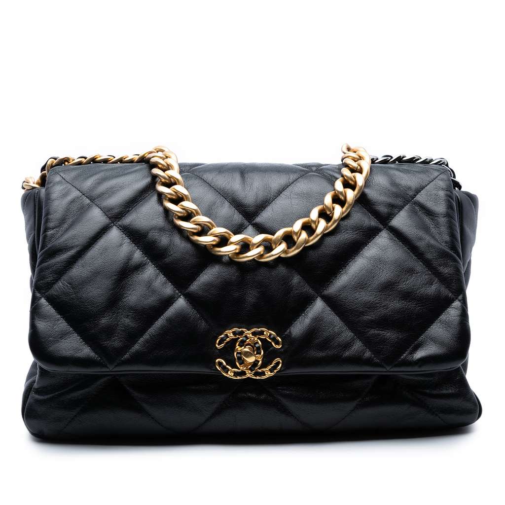 Chanel Maxi Lambskin 19 Flap
