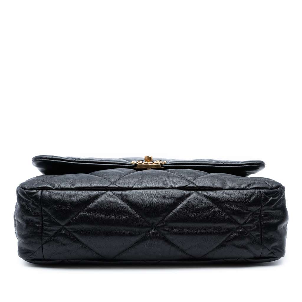 Chanel Maxi Lambskin 19 Flap - Image 6