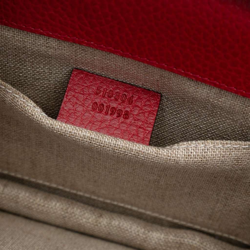 Gucci Small Dollar Calfskin Interlocking G Crossbody - Side view