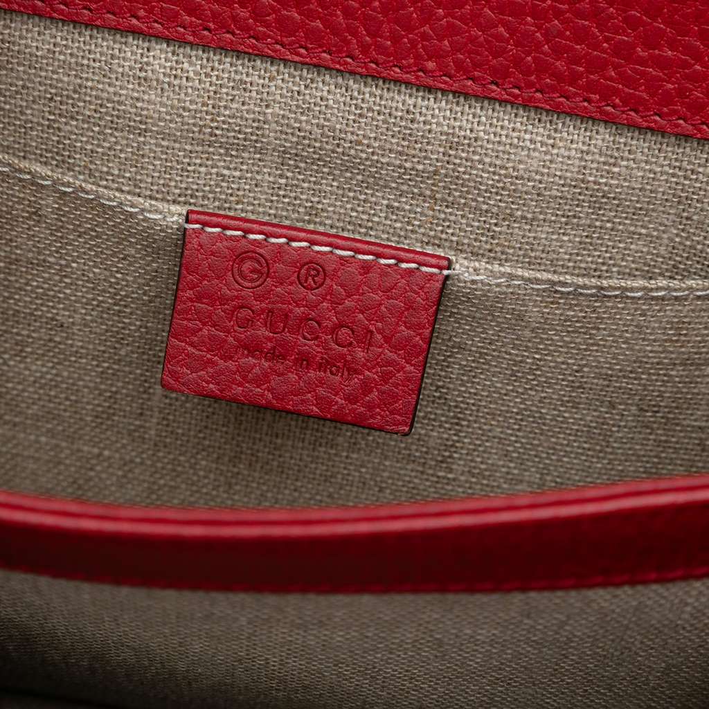 Gucci Small Dollar Calfskin Interlocking G Crossbody - Detail 1