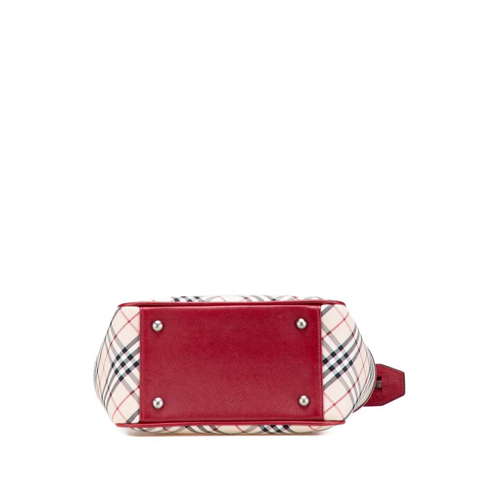 Burberry Nova Check Canvas Handbag - Image 6