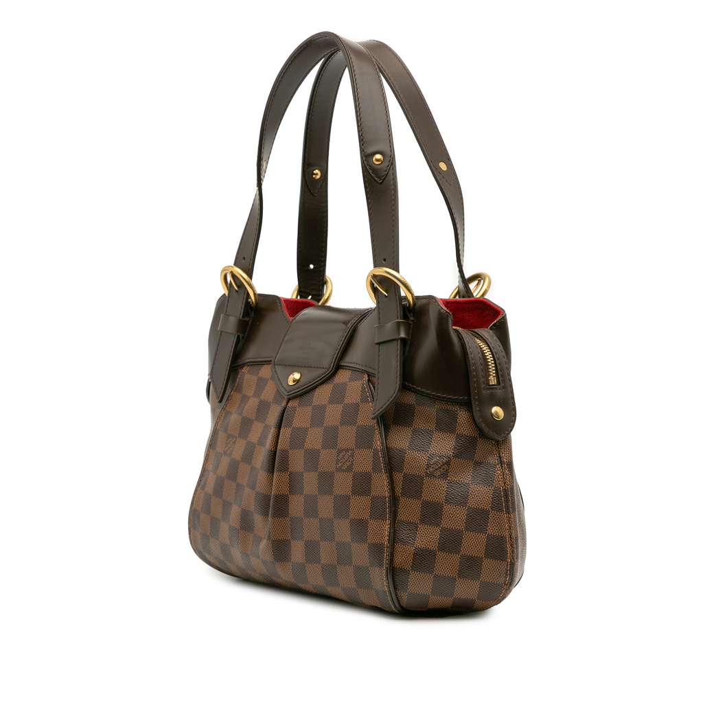 Louis Vuitton Damier Ebene Sistina PM - Back view