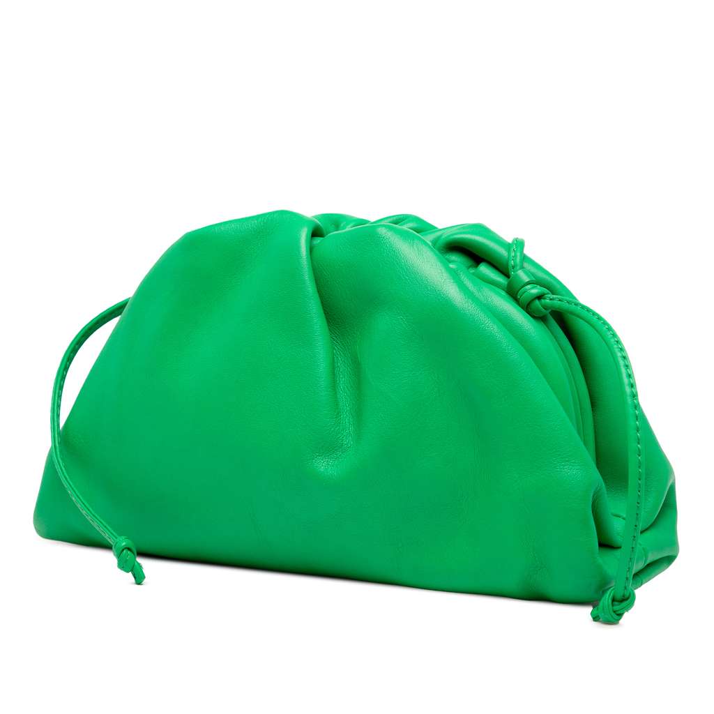 Bottega Veneta Lambskin The Mini Pouch Crossbody - Back view