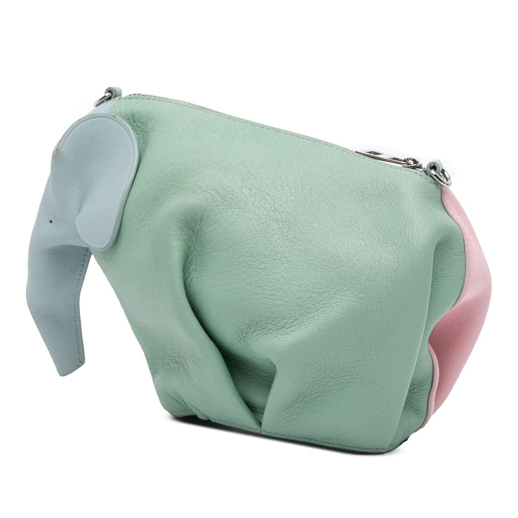Loewe Mini Multicolor Leather Elephant Crossbody - 2