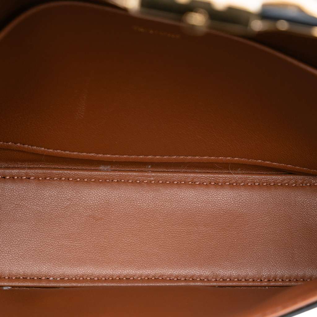 Celine Triomphe Coated Canvas Claude Chain Shoulder Bag - 4