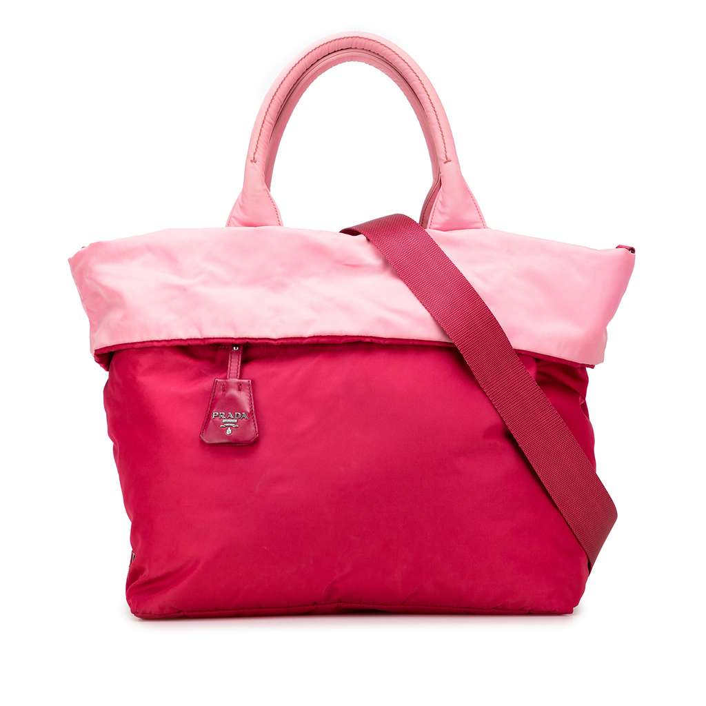 Prada Tessuto Reversible Satchel