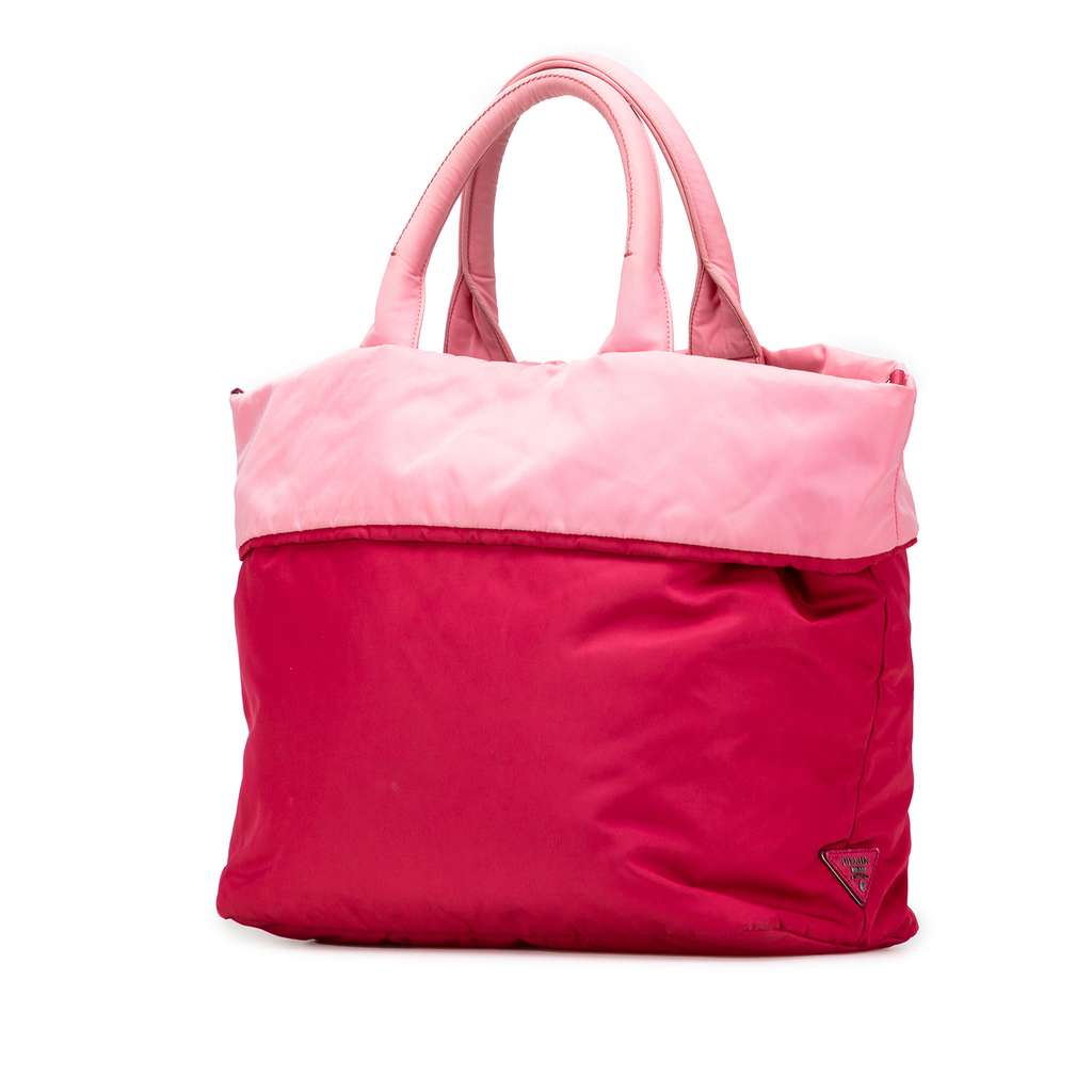 Prada Tessuto Reversible Satchel - Back view