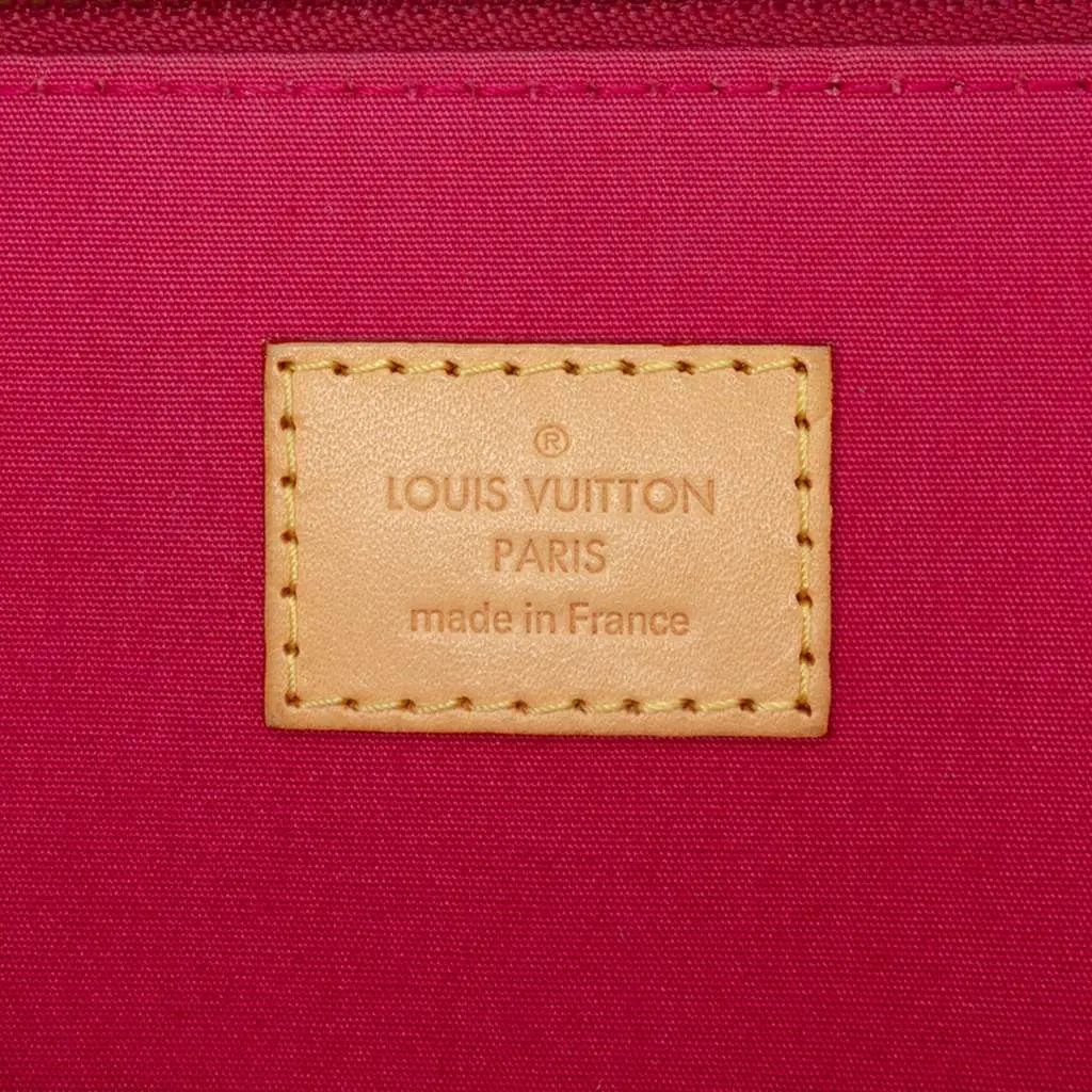 Louis Vuitton Monogram Vernis Alma PM Red Leather Good - Box View