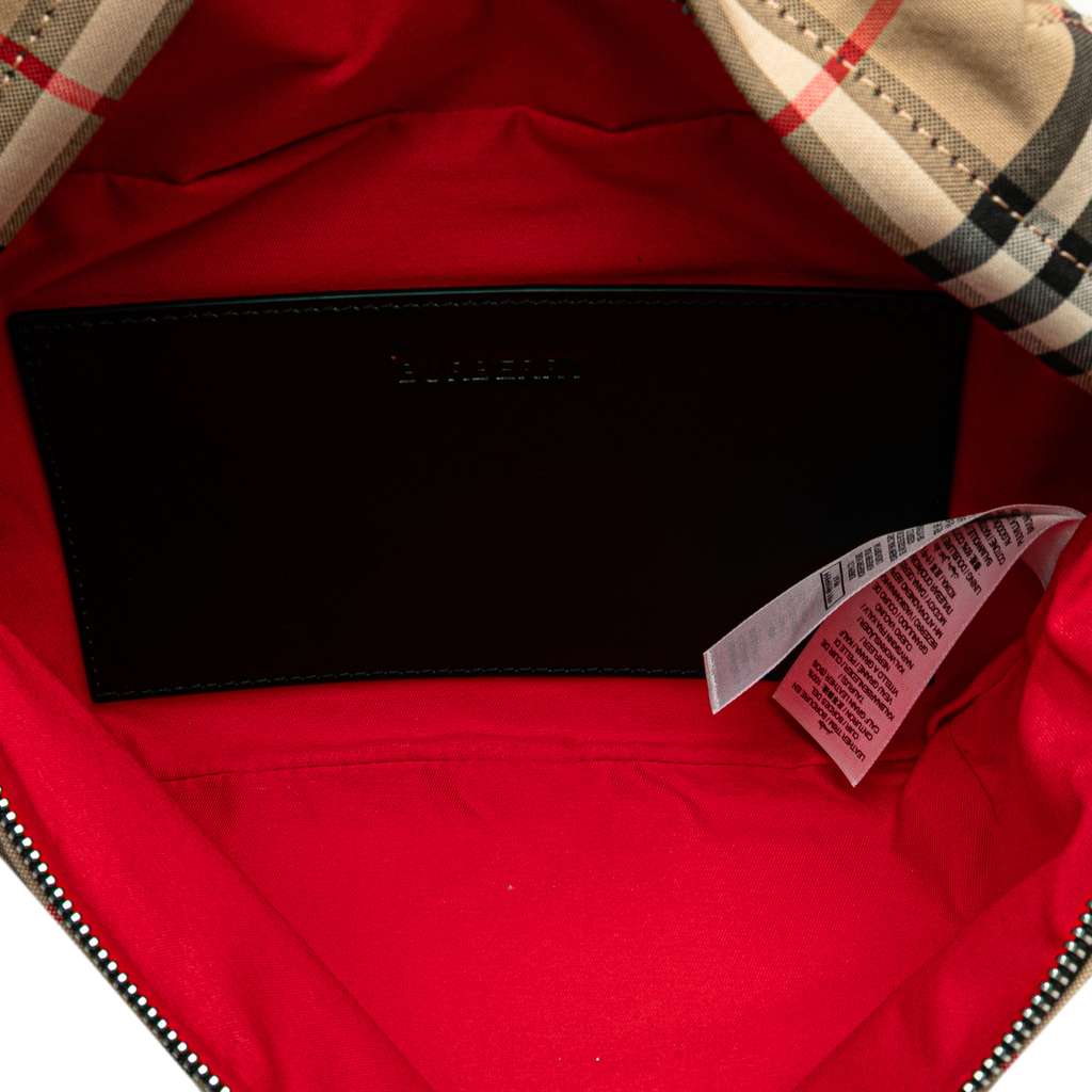 Burberry Medium House Check Nylon Sonny Belt Bag - 4