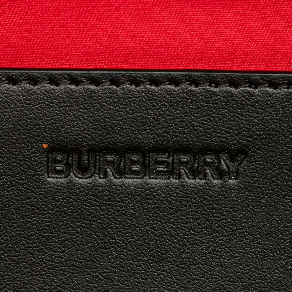 Burberry Medium House Check Nylon Sonny Belt Bag - Side view