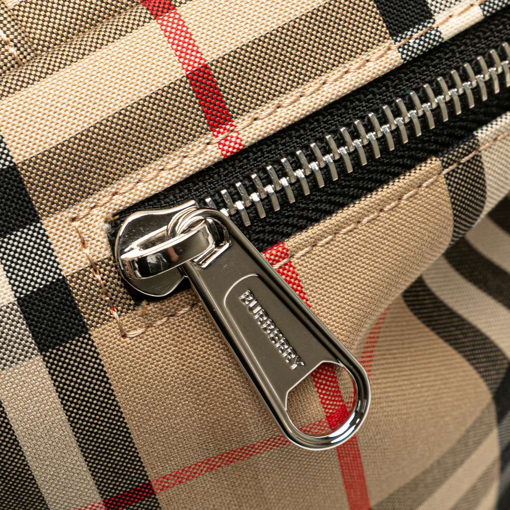 Burberry Medium House Check Nylon Sonny Belt Bag - Image 10