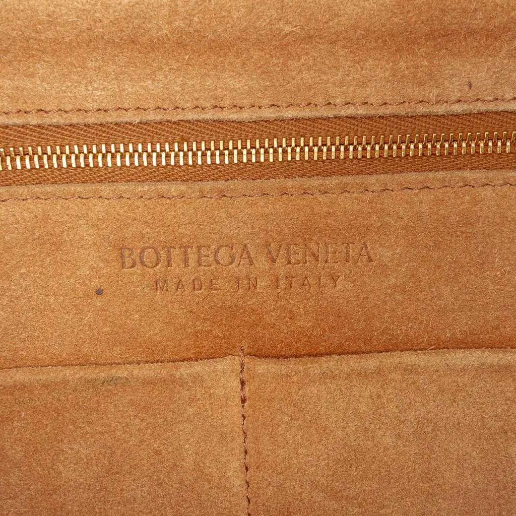 Bottega Veneta Medium Grained Calfskin Maxi Intrecciato Arco Bag Brown Leather Good - Box View