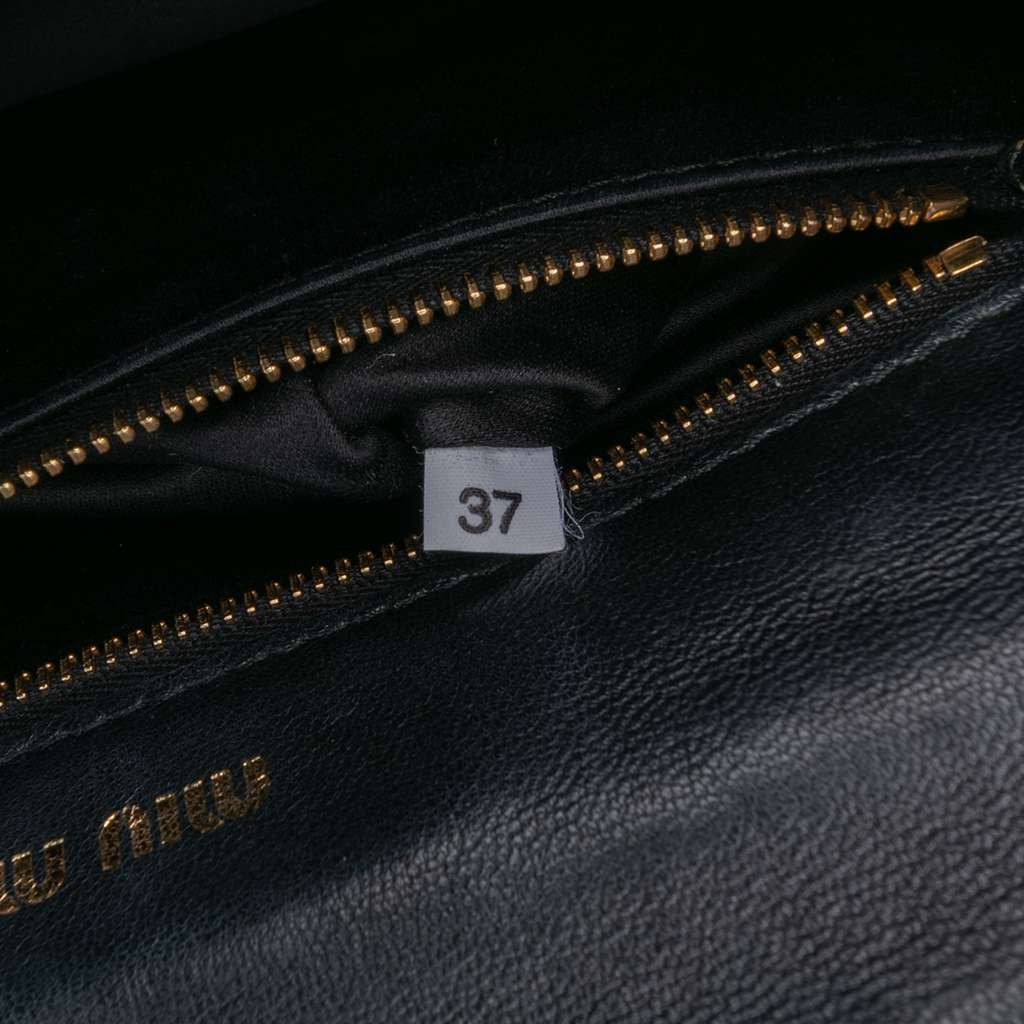 Miu Miu Velluto Matelasse Confidential Chain Crossbody - Detail 2