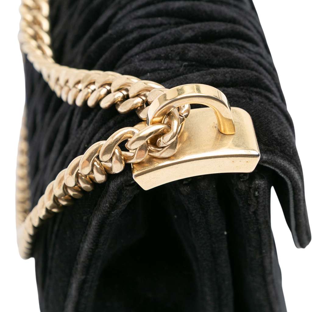 Miu Miu Velluto Matelasse Confidential Chain Crossbody - Image 11