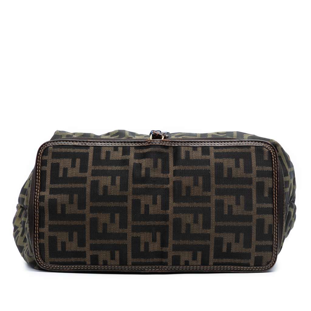 Fendi Zucca Canvas and Nylon Foldable Tote - Image 6
