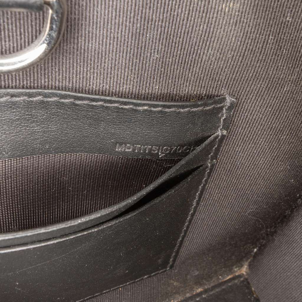 Burberry Mini House Check Coated Canvas Denny Tote - Detail 1