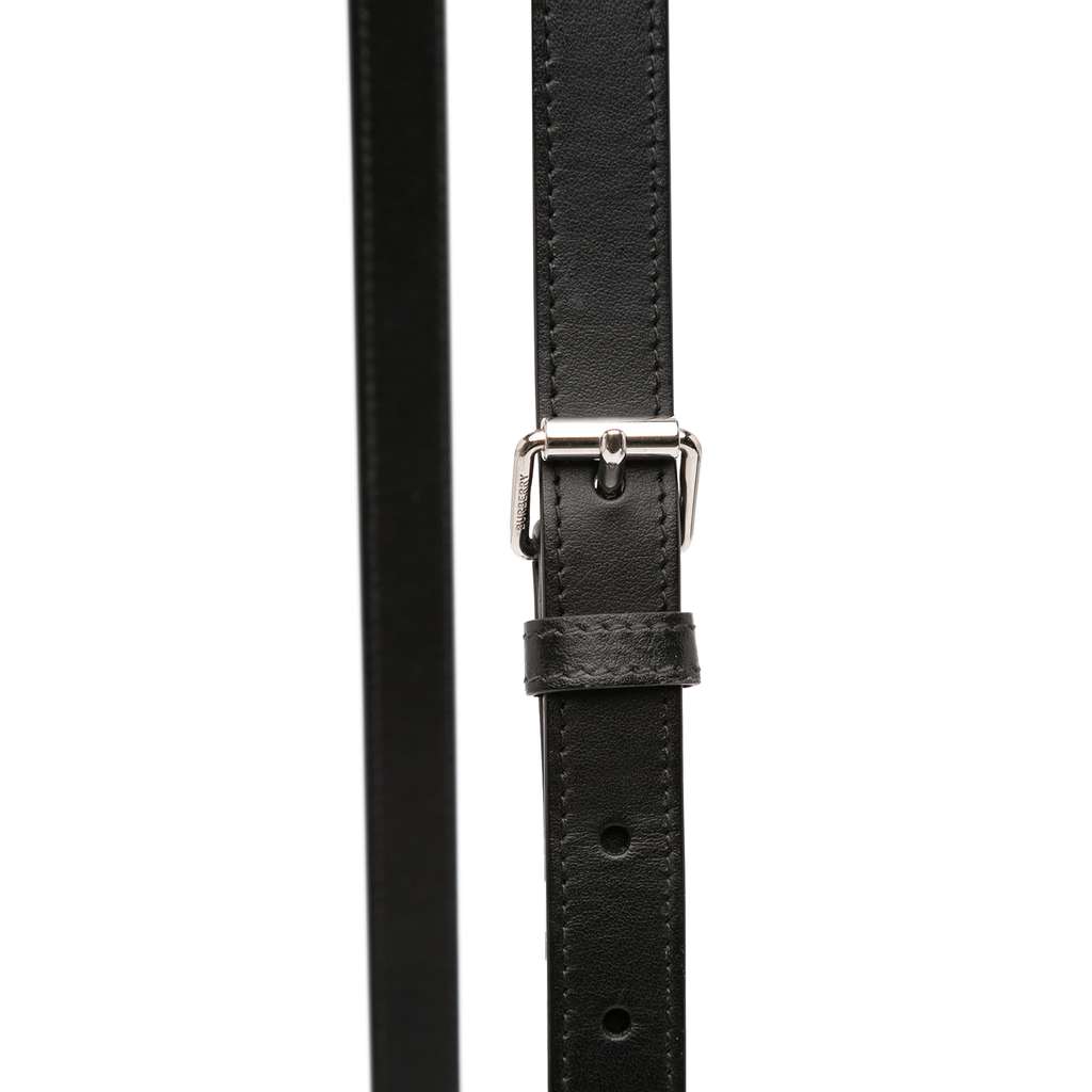 Burberry Mini House Check Coated Canvas Denny Tote - Image 11